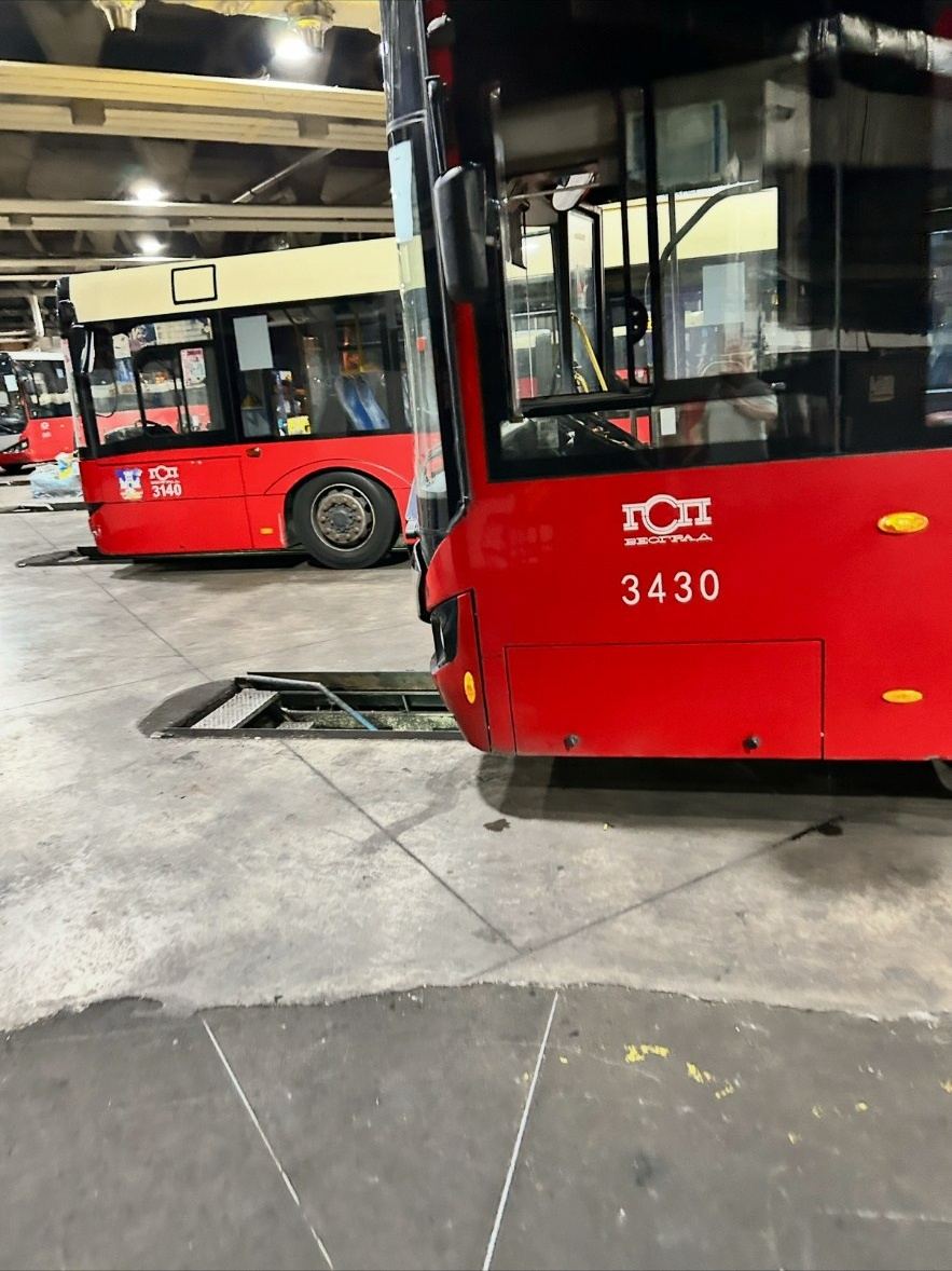 Autobusi GSP Beograd na kojima je izmerena manja potrošnja goriva sa CFSS-om