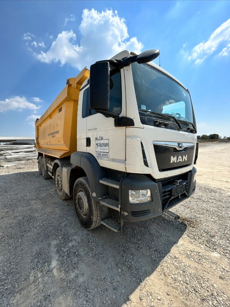 Kamion kiper MAN TGS kompanije Taşyapı sa CFSS sistemom za uštedu goriva
